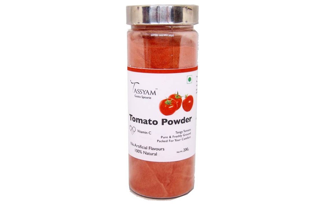 Tassyam Tomato Powder    Plastic Jar  200 grams
